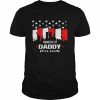 Promoted to daddy 2023 father’s day first time dad rag  Classic Men's T-shirt