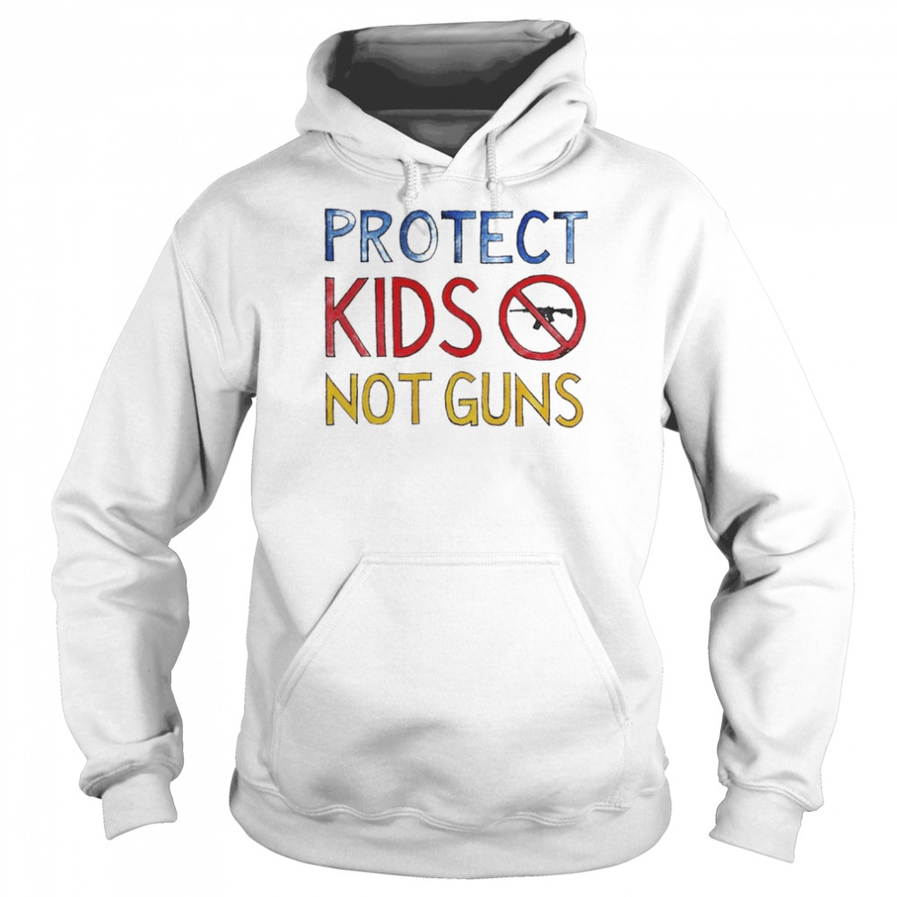 Protect Kids Not Guns Texas Shooting Uvalde School T-Shirt Unisex Hoodie