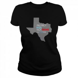 Protect Kids Not Guns Uvalde Texas Maps T-Shirt Classic Women's T-shirt