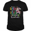 Proud Dad Of A 2022 Preschool Graduate Unicorn Grad Senior Shirt Classic Men's T-shirt