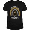 Proud Sister Of A Class Of 2022 Graduate School Rainbow T-Shirt Classic Men's T-shirt