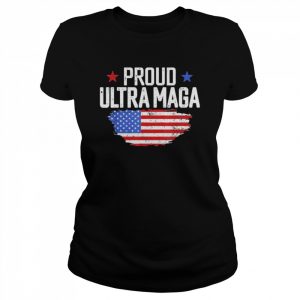 Proud Ultra Maga US Flag Shirt Classic Women's T-shirt