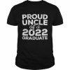 Proud Uncle Of A 2022 Graduate Class Graduation Shirt Classic Men's T-shirt