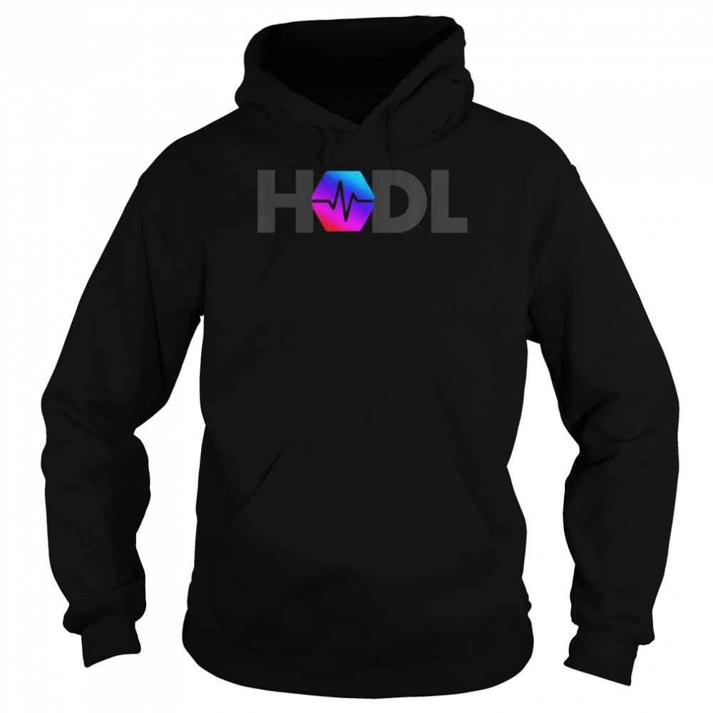 Pulse Chain PLS hodl grey Cryptocurrency Crypto Trader Shirt Unisex Hoodie