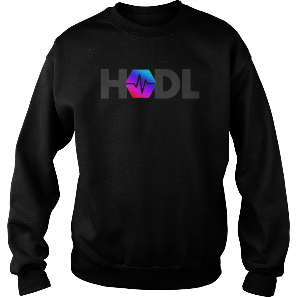 Pulse Chain PLS hodl grey Cryptocurrency Crypto Trader Shirt Unisex Sweatshirt