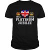 Queens Jubilee 2022, Queen Platinum Jubilee Party Uk Shirt Classic Men's T-shirt