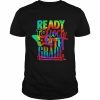 Ready To Rock 4th Grade Back To School Tie Dye Teachers Boys T- Classic Men's T-shirt