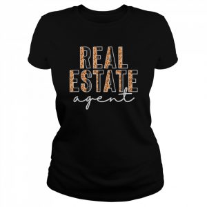 Real Estate Agent’s Cheetah Leopard Home Seller Shirt Classic Women's T-shirt