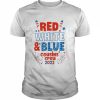 Red White & Blue Cousin Crew 2022 – Cousin Crew 4th Of July Shirt Classic Men's T-shirt