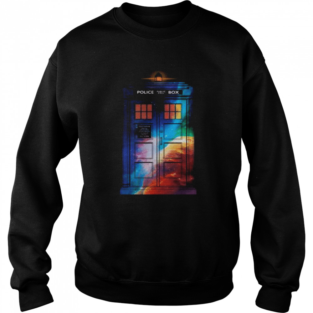 Relative dimension police public call box  Unisex Sweatshirt