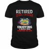 Retired School Librarian Retirement Shirt Classic Men's T-shirt