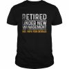 Retirement Design Men Dad Retiring Party Humor Lovers T-Shirt Classic Men's T-shirt