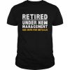 Retirement dad retiring party humor retirement  Classic Men's T-shirt