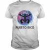 Retro Distressed Puerto Rico Coqui Frog Pink Cool Womens Shirt Classic Men's T-shirt