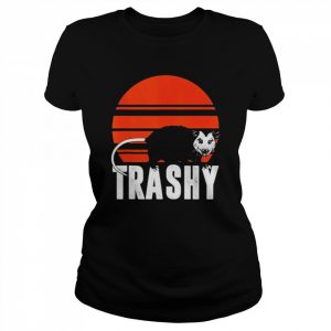 Retro Sun Trashy Possum Shirt Classic Women's T-shirt