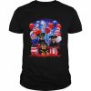 Rottweiler Balloons Fireworks Shirt Classic Men's T-shirt