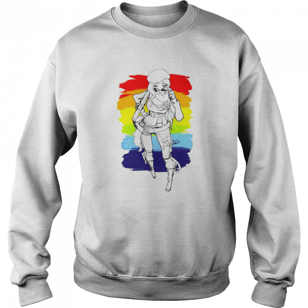 Rwby Pride Coco character T- Unisex Sweatshirt