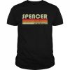 SPENCER Surname Retro Vintage 80s 90s Birthday Reunion Shirt Classic Men's T-shirt