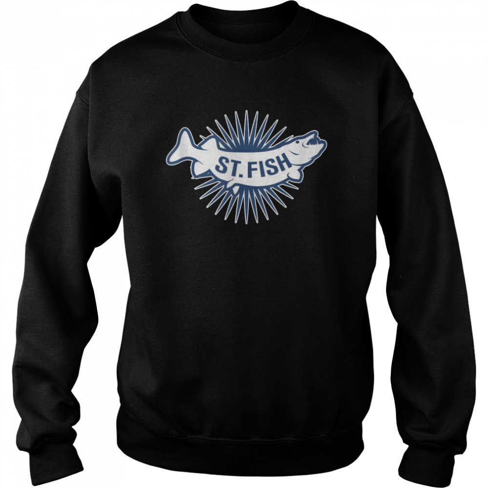 Saint Fish Shirt Unisex Sweatshirt