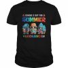 Schools Out For Summer Lunch Lady Crew Gnomes T-Shirt Classic Men's T-shirt