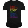 Science Is Real Black Lives Matter Rainbow LGBT Pride Month T-Shirt Classic Men's T-shirt