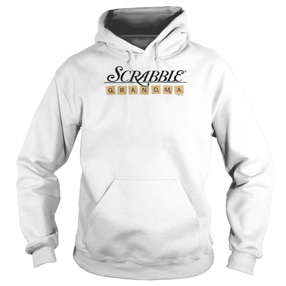 Scrabble Grandma TilesShirt Unisex Hoodie