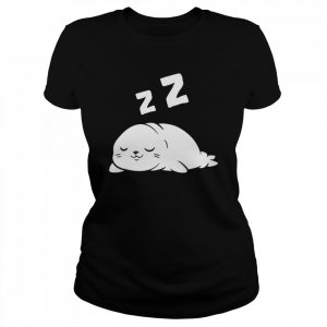 Seal Lazy Seals Pajamas Sleeping Seal Shirt Classic Women's T-shirt