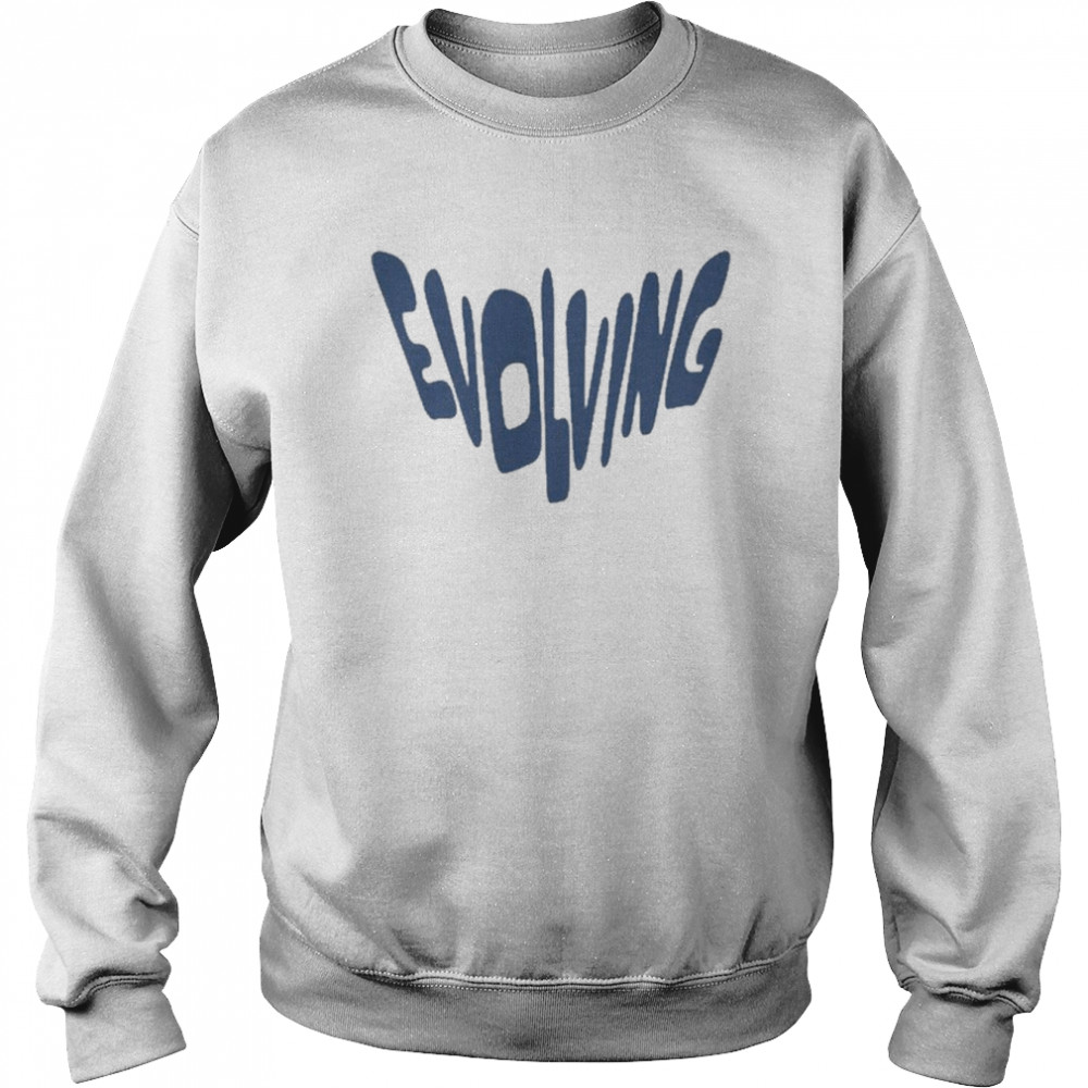 Shaz did this blue evolution  Unisex Sweatshirt