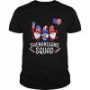 Shenanigans Squad 4th Of July Gnomes USA Independence Day Shirt Classic Men's T-shirt