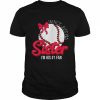 Sister Number One Fan Family Baseball Shirt Classic Men's T-shirt