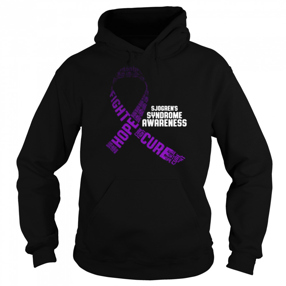 Sjogren’s Syndrome Survivor USA Flaggen Warrior Shirt Unisex Hoodie