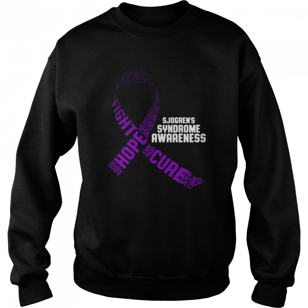 Sjogren’s Syndrome Survivor USA Flaggen Warrior Shirt Unisex Sweatshirt