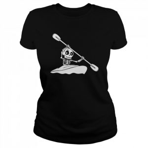 Skeleton Kayaking Kayak Shirt Classic Women's T-shirt