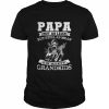 Skull Papa Not As Lean But Still As Mean Father’s Day Shirt Classic Men's T-shirt