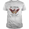 Skull and Beer Angel that’s hearsay brewing Co home of the mega Pint  Classic Men's T-shirt