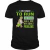 Sloth I just want to run and Ignore all of my adult problems  Classic Men's T-shirt