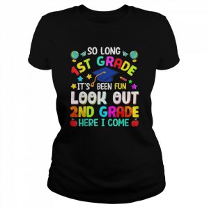 So Long 1st Grade 2nd Grade Here I Come Graduation 2022 Shirt Classic Women's T-shirt