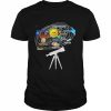 Solar System Planets Astronomy Space Science Telescope Shirt Classic Men's T-shirt