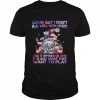 Some say I don’t play well with others gnome American flag  Classic Men's T-shirt