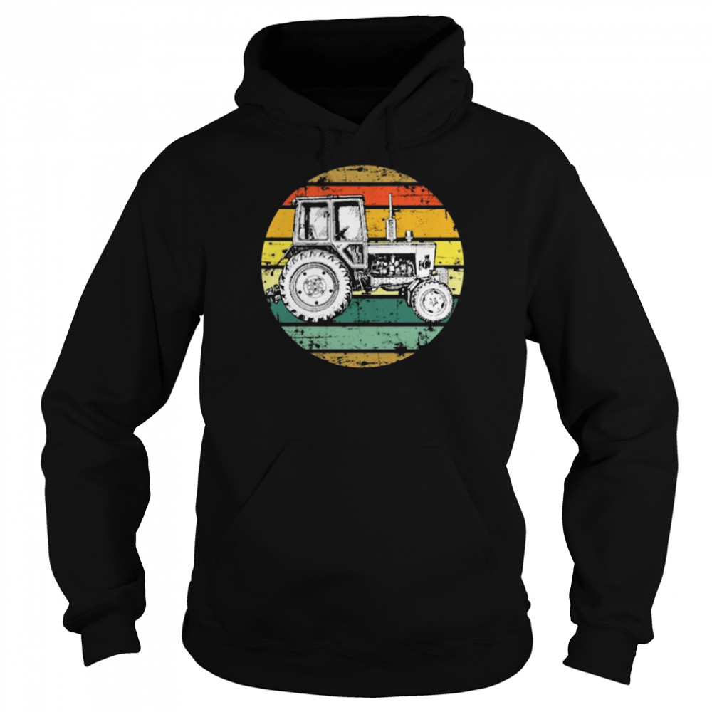 Soviet Belarus Tractor Retro Vintage Shirt Unisex Hoodie