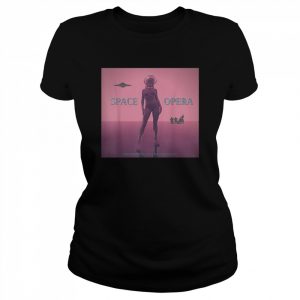 Space Opera Retro Cyberpunk Design Shirt Classic Women's T-shirt