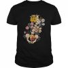 Spine Bone in flower Shirt Classic Men's T-shirt