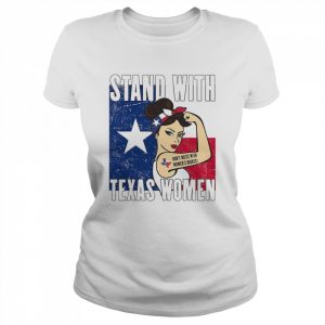 Stand With Texas Women USA Flag T-Shirt Classic Women's T-shirt