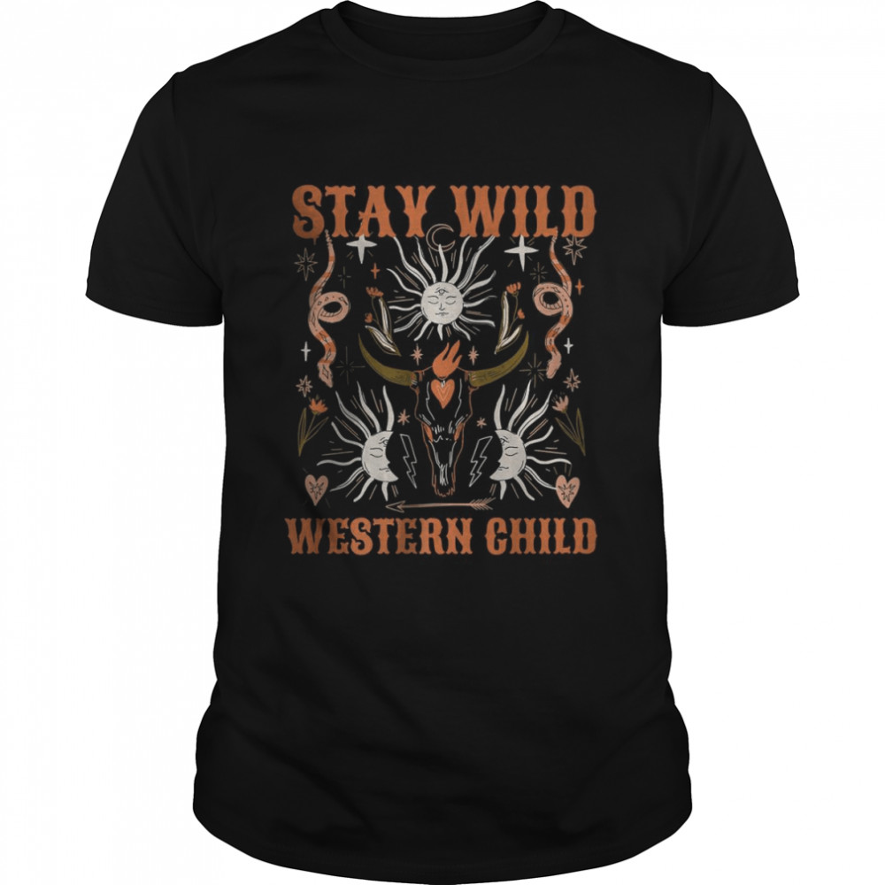 Stay Wild Western Child T-Shirt