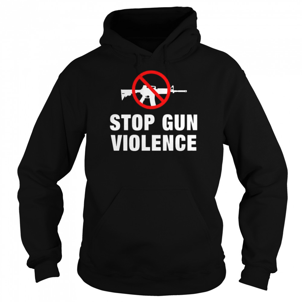 Stop Gun Violence Uvalde School Shooting In Texas Shirt Unisex Hoodie