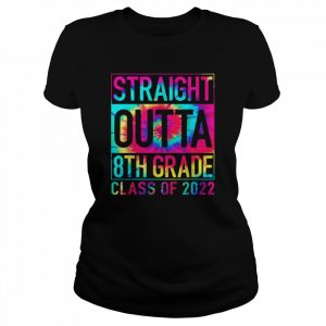 Straight Outta Eighth Grade Graduation Class Of 2022 Premium T-Shirt Classic Women's T-shirt