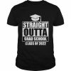 Straight Outta Grad School Class Of 2022 College Graduation T-Shirt Classic Men's T-shirt