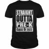 Straight Outta Pre K Preschool Graduation Shirt Classic Men's T-shirt