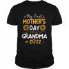 Sunflower My First Mother’s Day As A Grandma Mothers Day Shirt Classic Men's T-shirt