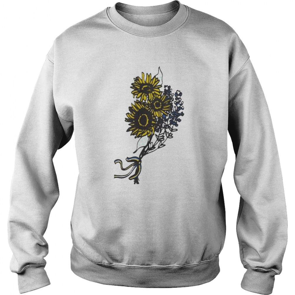 Sunflowers and Bluebonnets  Unisex Sweatshirt